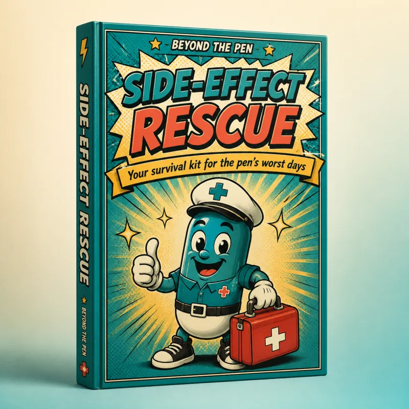 Side-Effect Rescue — the Beyond the Pen survival kit, book cover